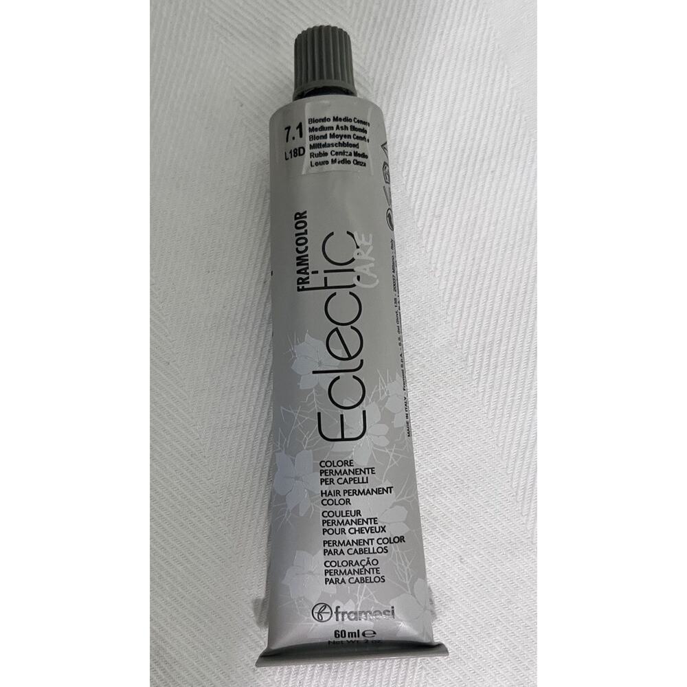 Framesi Framcolor Eclectic Care Ammonia Free Hair 2 Oz Mediium Ash Blonde - Picture 4 of 8